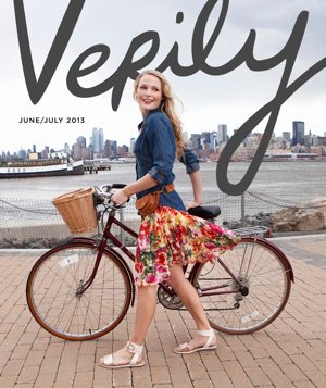 This is the debut cover of "Verily," a magazine and website produced by five young Catholic women. CNS photo/ courtesy Verily