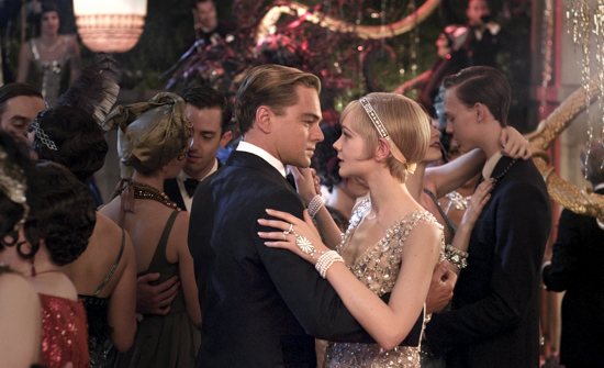 Leonardo DiCaprio and Carey Mulligan star in a scene from the recently released movie ":The Great Gatsby." CNS photo / Warner Bros.