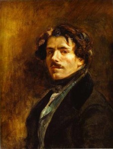 Delacroix, self portrait