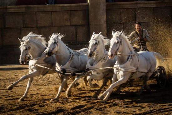 Jack Huston stars in a scene from the movie " Ben-Hur." The Catholic News Service classification is A-III -- adults. The Motion Picture Association of America rating is PG-13 -- parents strongly cautioned. Some material may be inappropriate for children under 13. CNS photo/Paramount Pictures and Metro-Goldwyn-Mayer Pictures Inc