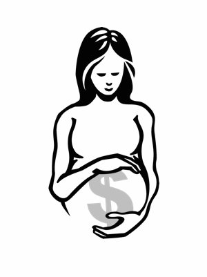 Surrogacy logo black