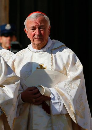 Cardinal Vincent Nichols of Westminster, England, is seen at the Vatican in this 2014 file photo. In a program to be aired on ITV, he apologized to unmarried women pressured by the church to hand over their children for adoption. CNS photo/Paul Haring