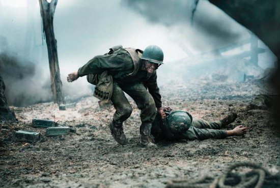 Andrew Garfield stars in a scene from the movie "Hacksaw Ridge." The Catholic News Service classification is L -- limited adult audience, films whose problematic content many adults would find troubling. The Motion Picture Association of America rating is R -- restricted. Under 17 requires accompanying parent or adult guardian. CNS photo/Cross Creek Pictures