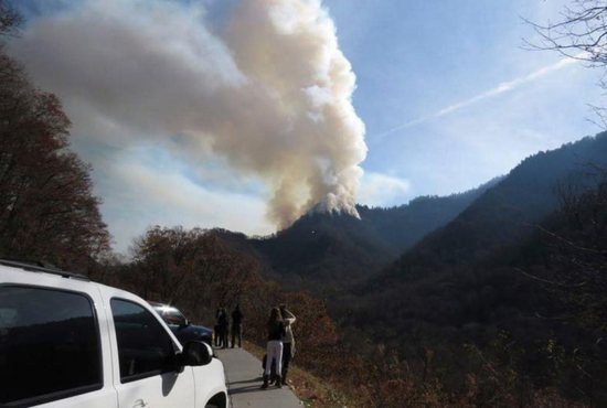Catholic parishioners in the Diocese of Knoxville are among those who have lost homes and businesses in the wildfires that ravaged tourist areas in the Great Smoky Mountains region Nov. 29, said Bishop Richard F. Stika of Knoxville.