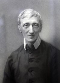 Blessed John Henry Newman is seen in a portrait provided by the Catholic Church in England and Wales. Catholic bishops in England hope for his canonization in 2019 after Vatican theologians conclude that the inexplicable healing of a U.S. woman with life-threatening complications in pregnancy was a miracle attributable to him.