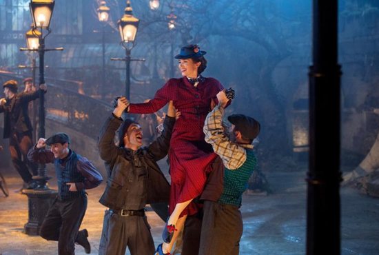 Emily Blunt stars in a scene from the movie "Mary Poppins Returns," a sequel to the 1964 film "Mary Poppins." The Catholic News Service classification is A-I -- general patronage. Not otherwise rated. The Motion Picture Association of America rating is PG -- parental guidance suggested. Some material may not be suitable for children.