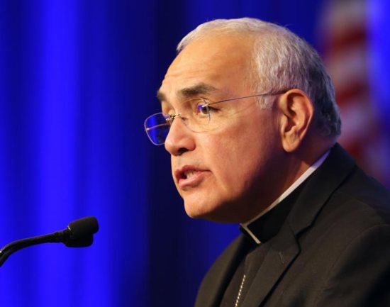 Bishop Joe S. Vasquez of Austin, Texas, chairman of the U.S. bishops' Committee on Migration, said Jan. 10 that securing the nation's borders and humanely treating those fleeing persecution to seek a better life "are not mutually exclusive." He is pictured in a 2017 photo. 