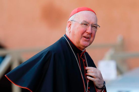 Pope Francis has named Cardinal Kevin J. Farrell, 71, the prefect of the Dicastery for Laity, the Family and Life, to serve as the camerlengo or chamberlain of the Holy Roman Church. Cardinal Farrell is pictured in a Sept. 9, 2018, photo. 