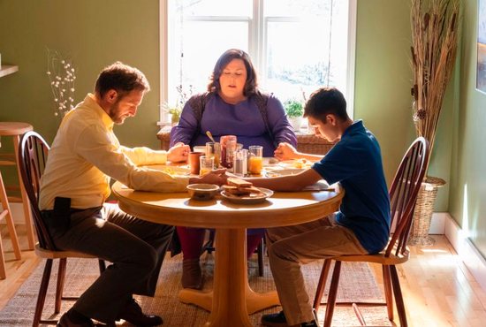 Josh Lucas, Chrissy Metz and Marcel Ruiz star in a scene from the movie "Breakthrough." The film, opening April 17, is the story of prayer and faith of a mother who, against all odds, believes that God will heal her 14-year-old son and restore him to health after he falls through ice on a frozen lake and is deprived of oxygen for 20 minutes, is without a pulse for 45 minutes and shows no signs of life at the hospital. CNS photo/Fox