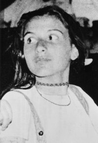Emanuela Orlandi is pictured in a photo that was distributed after her presumed kidnapping in 1983.