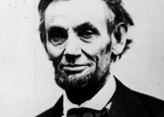 Abraham Lincoln, the 16th president of the United States, is pictured in an undated photo. "Abraham Lincoln" debuts Sunday, Feb. 20, 8-10:30 p.m. EST on History.