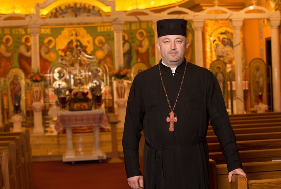 Father Ivan Shkumbatyuk is a native of Ukraine and pastor of St. Constantine in Minneapolis since 2019.