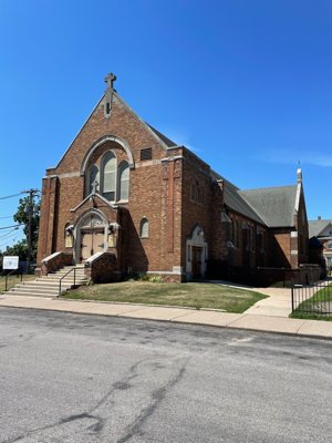 The current St. Stanislaus church. 
