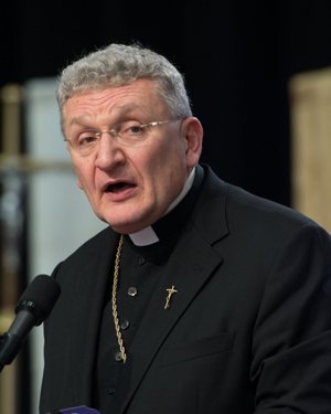 Bishop David A. Zubik of Pittsburgh is seen in this 2014 file photo.
