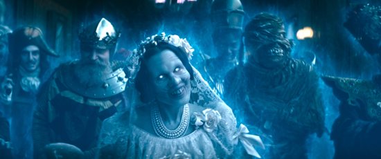 Lindsay Lamb stars in a scene from the movie Haunted Mansion.” The OSV News classification is A-III -- adults. The Motion Picture Association rating is PG-13 – parents strongly cautioned. Some material may be inappropriate for children under 13.